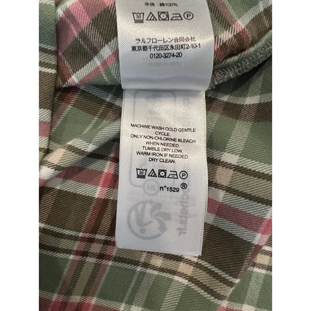 Lauren Ralph Lauren (2) Plaid Shirt Dress-Preppy-Equestrian-Cottagecore-Country - Picture 14 of 14